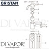Bristan QUEST Basin Mixer without Waste Tap Spares